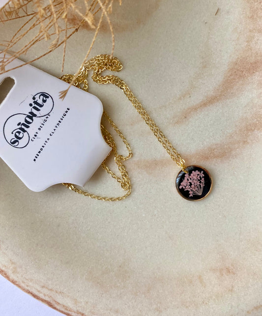 Monica necklace- Pink