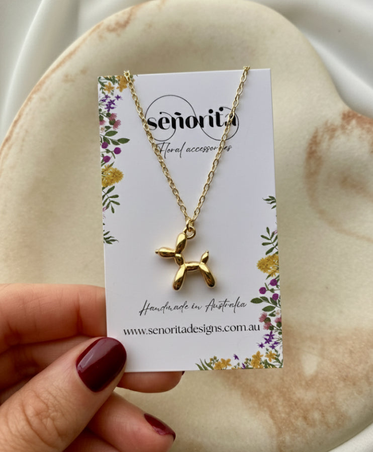 Balloon Dog necklace