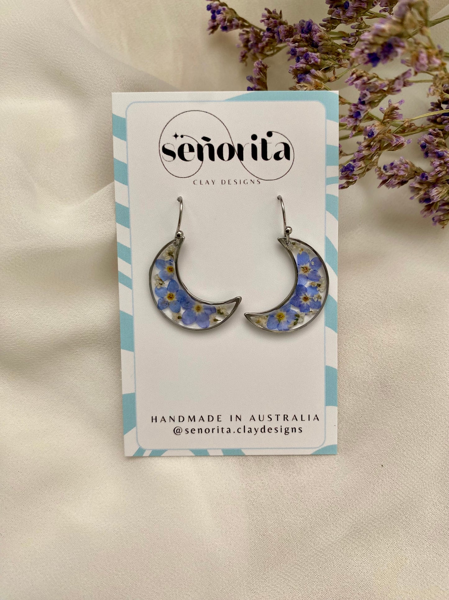 Half moon earrings