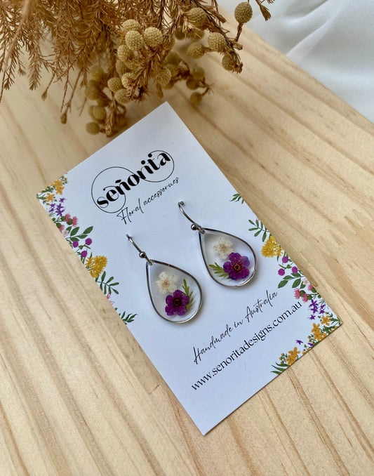 Catalina tear drop earrings