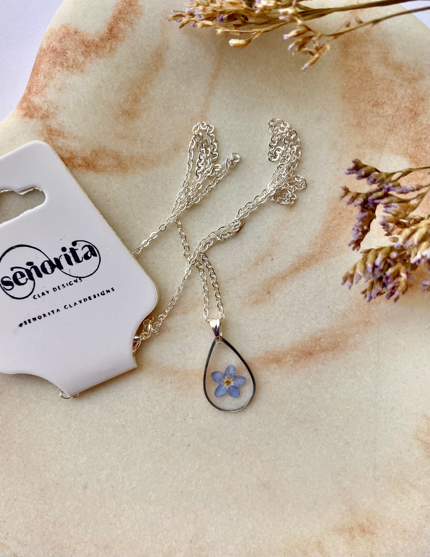 Forget me not Necklace