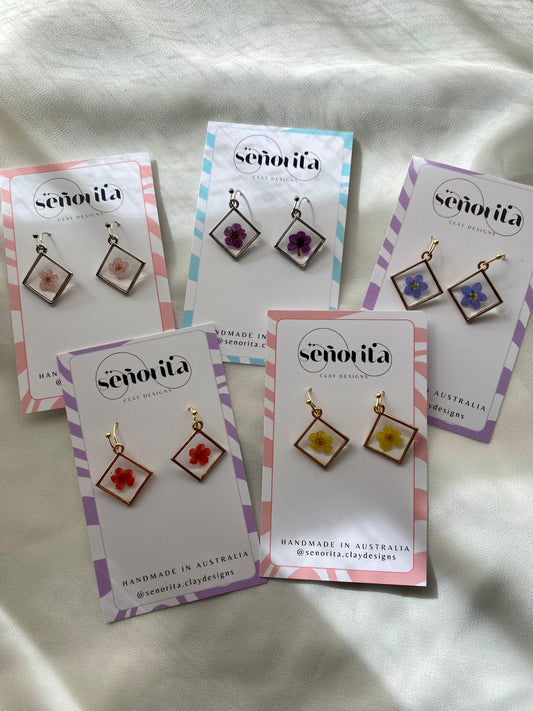 Small Diamond earrings