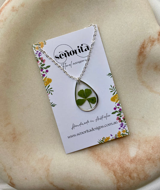 Four leaf Clover Necklace