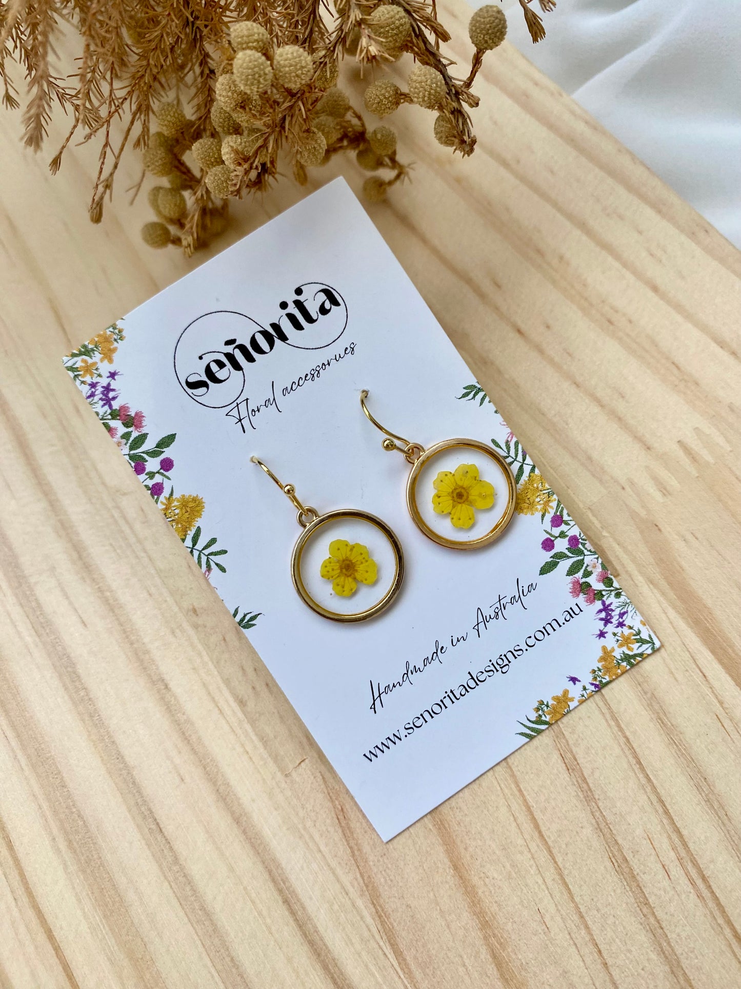 Nar Studs (Gold Plated)